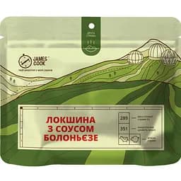 Сушеное блюдо James Cook Лапша с соусом Болоньезе