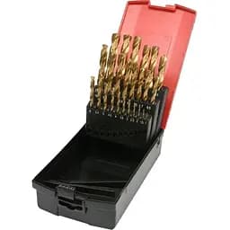 Свердла по металу титанові Yato HSS-TiN Ø=1-13 мм 25 шт. (YT-44676)