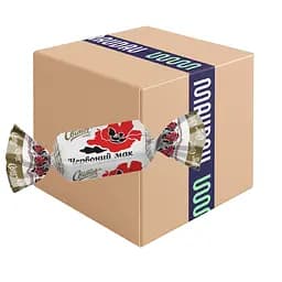 Цукерки Світоч Червоний мак вагові 3 кг