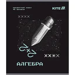 Набор тетрадей Kite Techno Алгебра предметный 48 листов в клетку 10 шт. (K25-240-3)