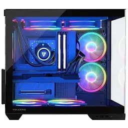 Корпус Modecom VOLCANO PANORAMA APEX ARGB 5F MIDI GREY без БЖ ATX (AT-PANORAMA-5F-ARGB-10-00) - мініатюра 2