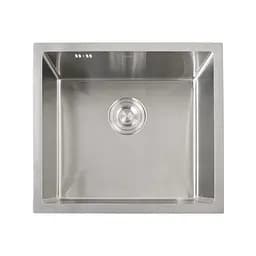 Кухонна мийка з нержавіючої сталі 50 см під стільницю 1.5 мм Nett NS-5045, Нержавіюча сталь