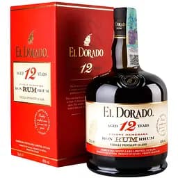 Ром El Dorado 12 лет 40% 0.7 л