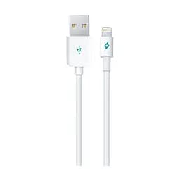 Кабель Ttec USB - Lightning (M/M), 1.2 м, White (2DKM01B)