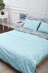 Комплект постільної білизни Moon&Star сімейний 160х220х2 наволочки 2х40х60 Autograph Mind Бязь Gold Люкс