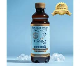 Hanna, Вода Імунітет, мінеральна лікувальна 0,33 л газована, (Ханна), Польські мінеральні води - мініатюра 2