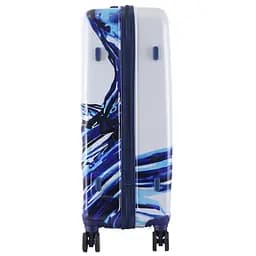 Валіза велика Semi Line 28 дюймів (L) Polycarbonate/ABS-Plastic White/Blue Print (T5653-3) - мініатюра 6