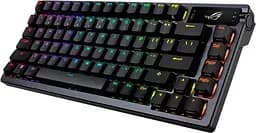 Клавіатура ASUS ROG Azoth Switch NX Red ENG RGB Wireless Black (90MP0316-BKUA01) - мініатюра 3