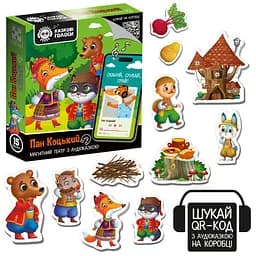 Гра розвиваюча магнітний театр з аудіоказкою Пан Коцький, Vladi Toys, VT3206-34