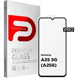 Захисне скло ArmorStandart Full Pro Glass для Samsung A25 5G Full Black (ARM72435) [102856]
