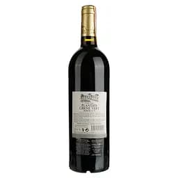 Вино Les Grands Chais de France Chateau Plantier Chene Vert Bordeaux, червоне, сухе, 13,5%, 0,75 л - мініатюра 2