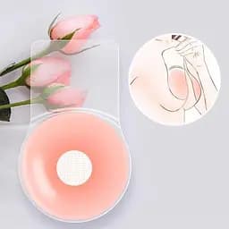 Силіконові наліпки пестіси для сосків One size Бежевий K000907