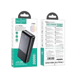 УМБ - зовнішній акумулятор Hoco J108A Universe 22.5W fully compatible 20000mAh чорний - мініатюра 4