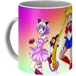 Кухоль GeekLand Sailor Moon Сейлор мун з подружками SM.02.09 330 мл різнобарвний