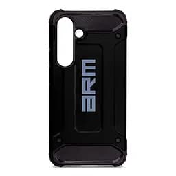 Чехол для Samsung Galaxy S24 5G (SM-S921), Panzer, черный, противоударный, бронированный, милитари, панель-накладка, защита всего корпуса, защита дисплея и камеры, термополиуретан (TPU) + поликарбонат (PC), ArmorStandart (ARM73734)