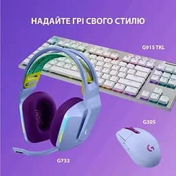 Гарнітура Logitech G733 Lilac (981-000890) - мініатюра 8