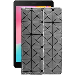 Чохол StatusCASE з екошкіри для планшету Samsung Galaxy Tab A8.0 2019 (T290) Сірий ромб