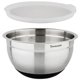 Миска з силіконовою кришкою Barazzoni AISI 24 см 5 л (810160024)