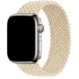 Плетений ремінець CasePro Unity Braided Solo Loop White для Apple Watch 45mm/44mm/42mm (Size L)