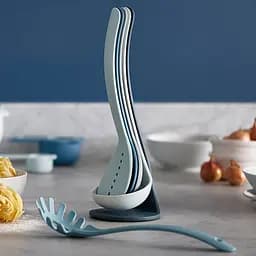 Набір кухонних лопаток із підставкою Joseph Joseph Nest Utensils Plus 6 предметів блакитний (10526) - мініатюра 3