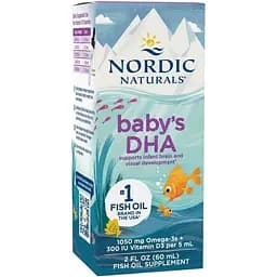 Жирные кислоты Nordic Naturals Baby's DHA, 60 мл