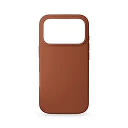 Силиконовый чехол с MagSafe для Apple iPhone 17 Pro, ICON2 MagCase, терракотовый, противоударный, панель с мягкой подкладкой, защита всего корпуса, поддержка беспроводной зарядки, совместим с защитными стеклами и пленками, ArmorStandart (ARM89023)
