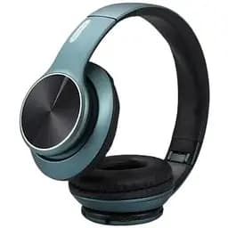 Наушники беспроводные YK Design YK-H2 Bluetooth V5.0 Micro-USB 500 мАч накладные с микрофоном Dark Green