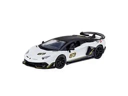 
Машина металева Lamborghini SVJ 1:24 АВТОПРОМ світло звук двері капот багажник 68269A - мініатюра 5