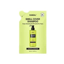 Рефіл шампуню для підлітків AllDay Smell Cover Teens Shampoo Refill Lime Basil&Mandarin Kundal 380 мл