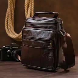 Чоловіча сумка Vintage 19х22х6,5 см sum0020151 - мініатюра 7