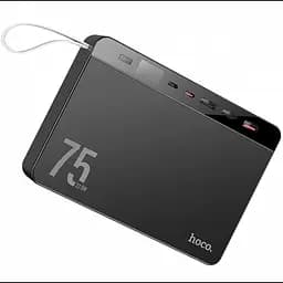 Зовнішній акумулятор Power bank HOCO J94 Overlord 22.5 W 75000 mAh PD22,5W+QC3.0 батарея швидке заряджання Чорний