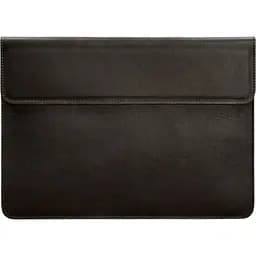 Кожаный чехол-конверт BlankNote на магнитах для MacBook 15 дюйм Темно-коричневый краст