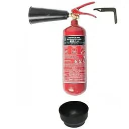 Огнетушитель углекислотный Хладар-Техсоюз ВВК-1,4 с подставкой