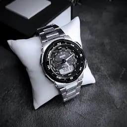 Наручний годинник чоловічий 1370SI Silver Skmei acs0030785 - мініатюра 3