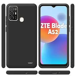 Силіконовий чохол BeCover для ZTE Blade A52 Black (708941) - мініатюра 2