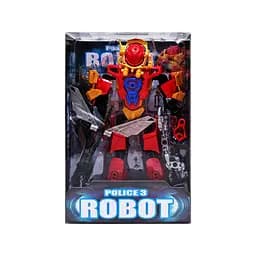 Дитяча іграшка Робот Police 3 2018-26 зі зброєю Червоний
