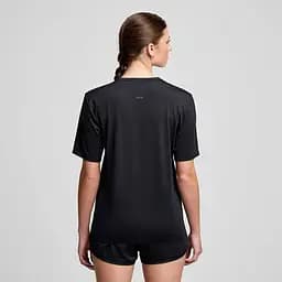 Футболка Saucony W Stopwatch Short Sleeve Black L (1097-SAW800484-BK L) - мініатюра 2