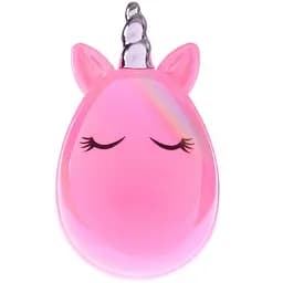 Щетка для волос Offtop Единорог, 8х4 см, розовый (855636)