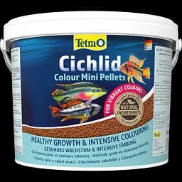 Сухий корм для акваріумних риб Tetra в гранулах Cichlid Colour Mini 10 л для всіх цихлідів - мініатюра 4