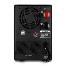 Пристрій безперебійного живлення Powercom INF-3000 1800W 36V (INF-3000) - мініатюра 3
