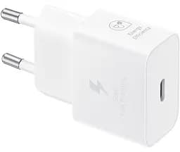 Зарядний пристрій Samsung 25W PD EP-T2510XWEGEU блок і кабель білі - мініатюра 2