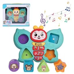 Дитяча іграшка-сортер "Метелик" Bambi 855-156A з музикою - мініатюра 2