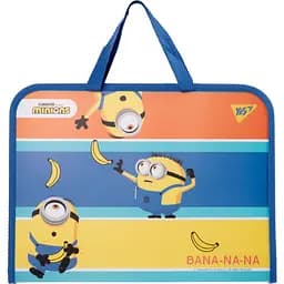 Папка-портфель Yes Minions, FC, на молнии (492172)