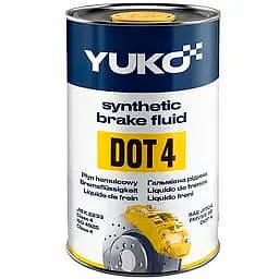 Гальмівна рідина Yuko DOT 4, 0.5 л