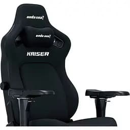 Геймерське крісло Anda Seat Kaiser 4 L Linen Fabric Carbon Black (AD12YDDC-L-20-B-CF) [121781] - мініатюра 7