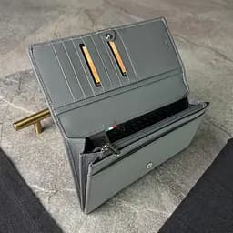Жіночий гаманець Tony Perotti New Rainbow 3435 grigio (90077) Сірий - мініатюра 4
