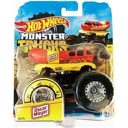 Машинка-внедорожник Hot Wheels Monster Trucks Oscar Mayer базовая (FYJ44)