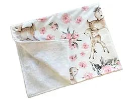 Непромокаемая пеленка Moontime "Косули с цветами"