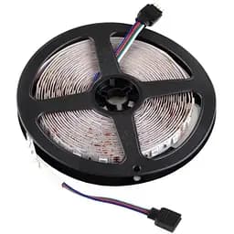 Світлодіодна RGB-стрічка Venom SMD 5050, 5 м 12 V IP20 RGB (VST-5050120600-RGB) з пультом і блоком живлення - мініатюра 4