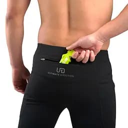 Чоловічі легінси Ultimate Direction Velum Running XL Чорний - мініатюра 4